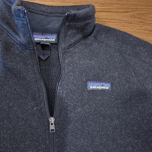 Patagonia Kids Black Fleece Pullover Size S - Picture 4 of 6